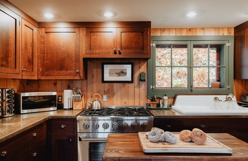 Hancock Cabin | RED CAMP Catkills Riverfront Cabin + Sauna on West Branch of the Delaware River