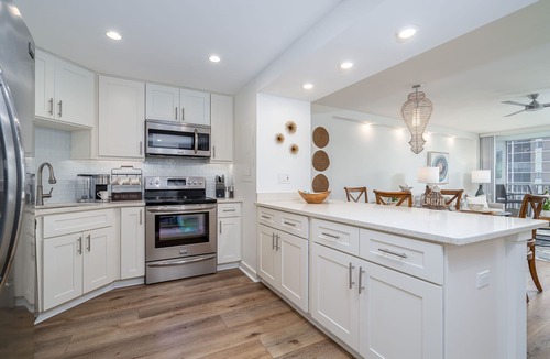 Vanderbilt Beach Condo | Renovated Top Floor Condo, Gulf Views, Only 300 steps to beach!