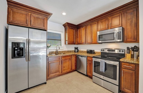 Survey Creek House | Resort Style Pool! Large Sun-drenched Patio 1.6 miles Poolside to Seaside!