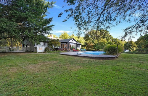 Mattituck House | Respite Ranch | Private Saltwater Pool, Hot Tub & North Fork Retreat