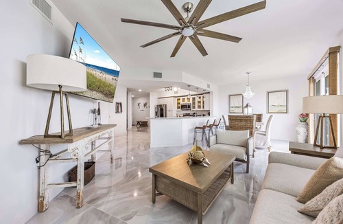 Merritt Island Condo | River Fly-In | Luxury Launch View Retreat