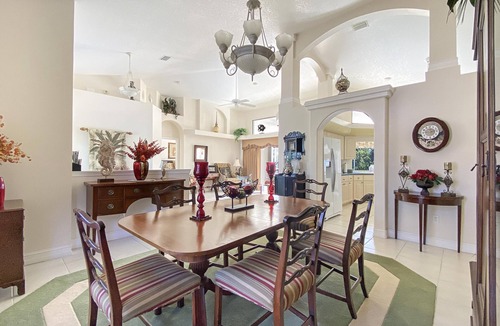 Long Meadow Villa | Rotonda Palms, heated pool and spa, sleeps 8