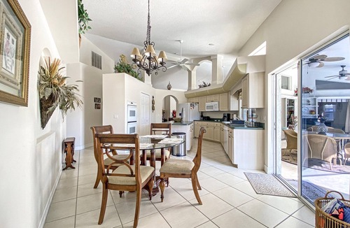 Long Meadow Villa | Rotonda Palms, heated pool and spa, sleeps 8