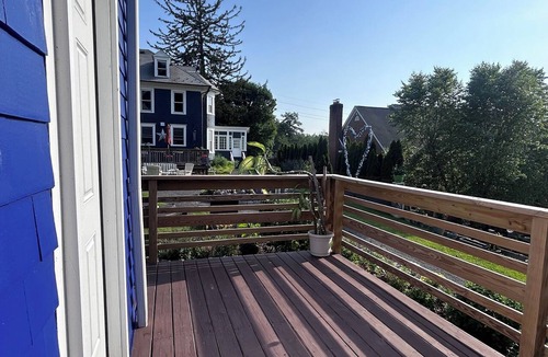Little Falls House | Rustic-chic carriage house with WiFi, AC and breath taking views