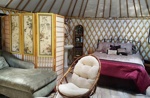Claxton Other | Rustic Luxury: Riverfront Yurt Glamping in Claxton, Georgia