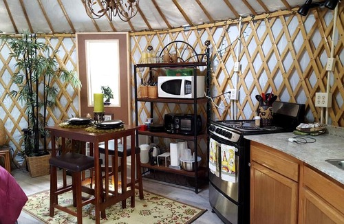 Claxton Other | Rustic Luxury: Riverfront Yurt Glamping in Claxton, Georgia