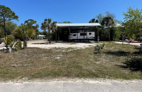 Indian Pass House | RV LOT Pole barn is fully covered and concreted Indian Pass