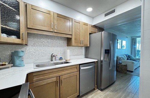 Villa Sabine Condo | Sabine 1E Couples Getaway Freshly Remodeled- Brand New Everything!