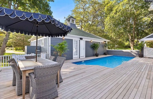 North Haven House | Sag Harbor Retreat - 4BR Home with Heated Pool + Game Room