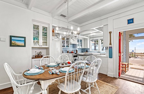 Anna Maria House | Salty Sister: Stunning Beachfront Vacation Home with Heated Pool, Steps from Anna Maria Island Beach