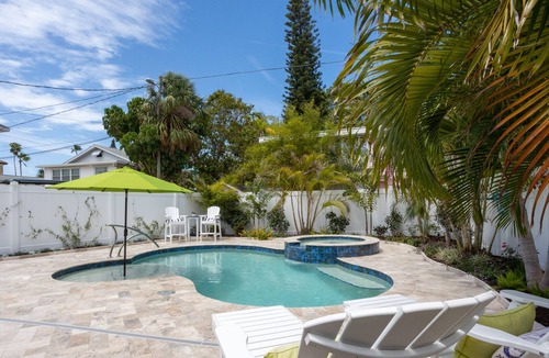 St. Pete Beach Cottage | Sandpiper Cottage, private pool and seconds to the beach