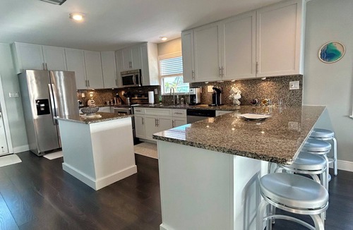 Summerland Key House | Sea Glass House of Summerland Key! Pool, 70 feet of Seawall, deep water canal!