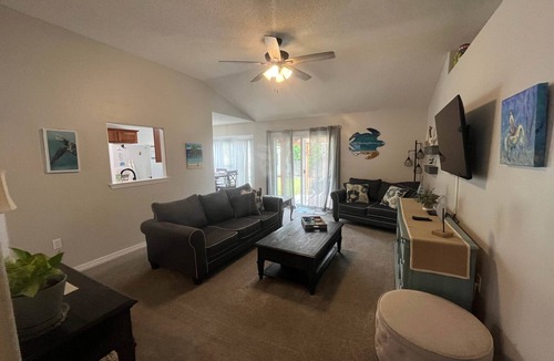 Navarre House | Sea Largo, 🏖 Work, Play & Relax! 4BR Beach Home w/Fenced Yard + Games