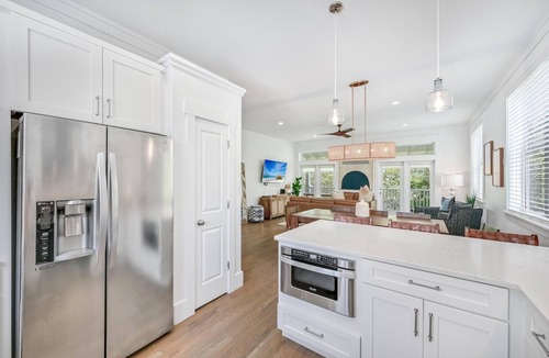 San Juan House | Seagrove Retreat with Gulf Views, Outdoor Kitchen, LSV, and Private Pool