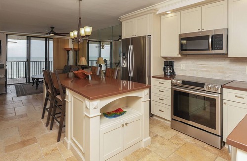 Marco Island Condo | Seawinds 703-Stunning, Renovated, 2-bedroom, 2-bathroom, Direct Beachfront Condo.