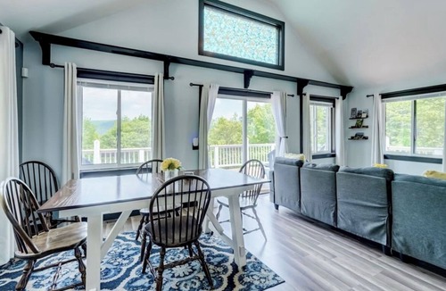 Springwater Ski Chalet | Secluded Oasis: Luxurious Retreat with Stunning Views 2BR/1BA