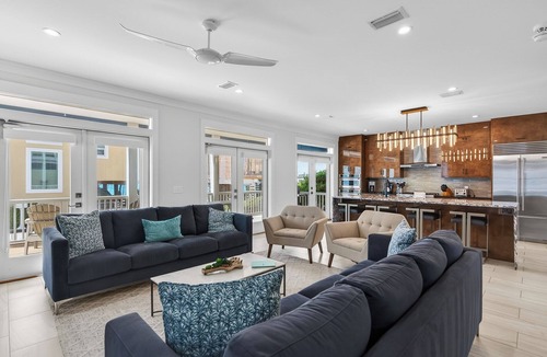 Seagrove Beach House | Sophisticated 5 BR, Bikes, & Private Beach Access + Under New Management