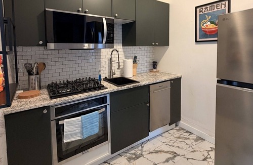 The Waterfront Apartment | Spacious 2-bedroom Jersey City Home/Easy NYC Access/Perfect for FIFA Fans