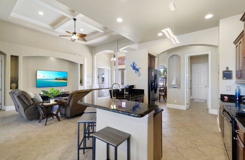Burnt Store House | Spacious 4-bedroom, 2 Bathroom Gulf Access Pool Home.