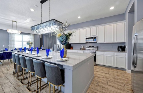 Kissimmee Villa | Spacious Bowling 14BR 14.5BA, Sleeps38, Lake Views
