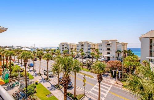 Gulf Place Apartment | Spacious condo with large living area private balcony & shared pool
