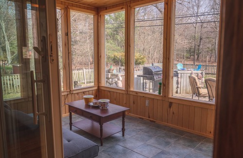 Caseville House | Spacious Custom Caseville home Steps 2 Beach/Woods