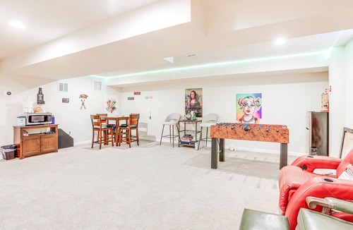 Ewing House | Spacious Ewing Township Home: Home Gym & Deck!