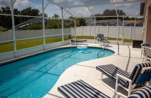 Clear Creek Villa | Spacious Home Southern Exposure Pool, Free Pool Heat, WiFi, Gameroom and more