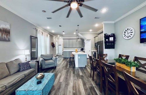 Holiday Beach House | Spacious house in Panama City Beach w/game room & rooftop deck. Walk to Beach!