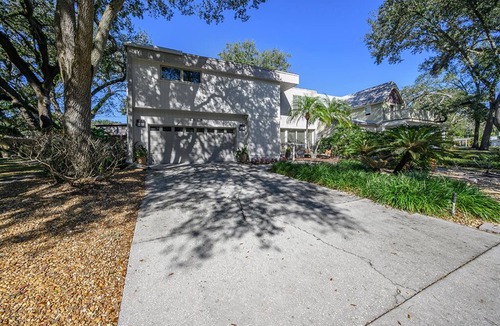 Bearss Plaza House | Spacious House with heated 24ft swim spa pool