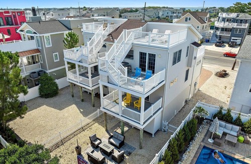 South Beach Haven House | Spacious LBI Beach House Rental – Steps from the Sand on a quiet Beach Block!