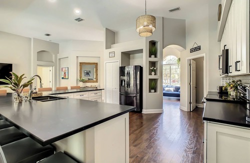 Interchange Square House | Spacious luxury with heated pool.