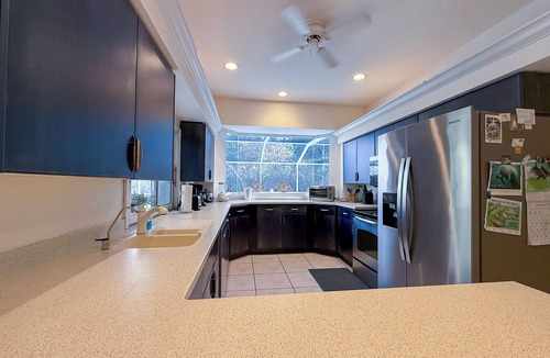Joel Villa | Spacious Pool/Spa Home on a Nature Preserve in a Private Setting