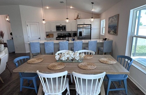 Candler House | Splash + Relax: Villages Courtyard Oasis 3BR/2BA