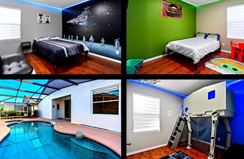 Sunset Ridge House | STAR WARS 6 Bedroom House Near Disney with Pool!