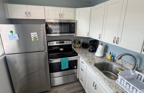 Port Canaveral Condo | Steps from the Beach! Relaxing Cocoa Beach/Cape Canaveral Condo!