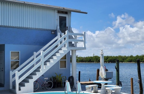 Hollywood Condo | Steps to beach, directly on intracoastal waterway, boat dock & parking included