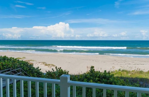 Indialantic By The Sea Resort | Steps to Sand: Ocean Front Idyllic Room w/Balcony | Pool & Sea Breeze
