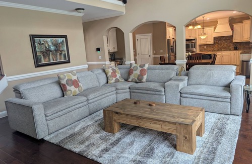 Evans House | Stunning 4-Bedroom Retreat with Resort-Style Backyard in charming Evans.