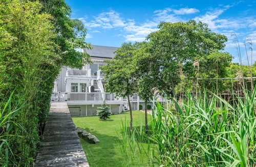 East Patchogue House | Stunning vacation rental East Patchogue New York with pool and hot tub.
