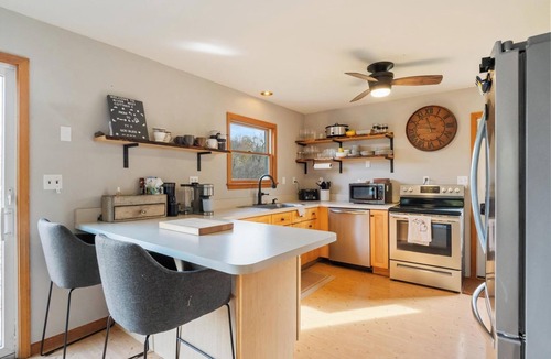 Indian River House | Sturgeon Riverfront Retreat – Modern Comfort Meets Rustic Charm