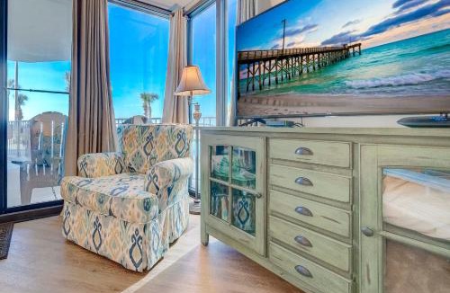 Panama City Beach Apartment | Sunbird Resort Ground Floor Gem with Ocean Views! Free Beach Chairs and Umbrella! by Dolce Vita Getaways PCB
