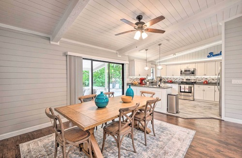 Tarpon Springs House | Sunny Getaway w/Heated Pool Oasis<2 Mi to Beach