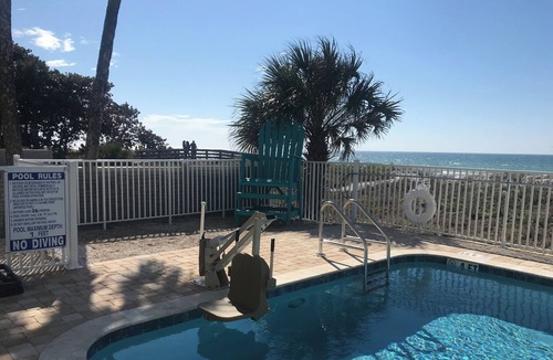 Indian Rocks Beach Condo | Sunset from your Balcony! Beachfront, 2/2, Heated Pool, UNIT 406