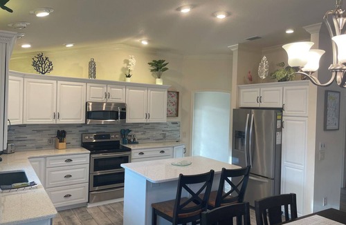 Lake Sumter Landing House | Sunshine Stay Villa #2 at Lake Sumter Landing w/Sparkling Private Pool & Spa