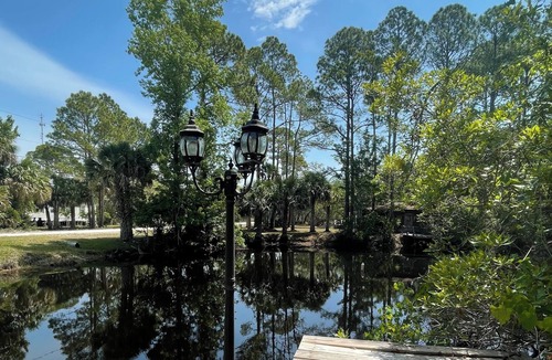 Chiefland Cabin | Suwannee Cottages at the Gulf cabin 2, Free Trailer Parking, Private Fishing Lot