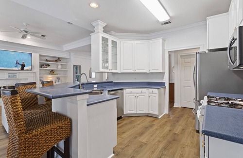 Gulf Pines House | Sweet Spot - Newly Renovated, Heated Pool, Golf Cart, Deeded Beach Access!