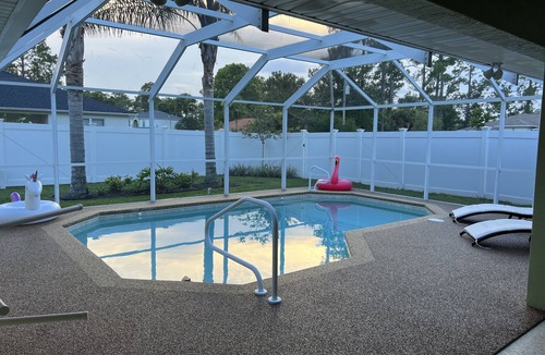 Palm Coast House | The Coastal Haven - Palm Coast 4BR/2BA - Private Pool & Outdoor Living