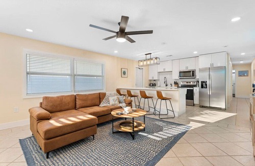 Cocoa Beach Apartment | The Shark Tank: TownCenter, Walk to Beach, Bars, Shops & Downtown Cocoa Beach