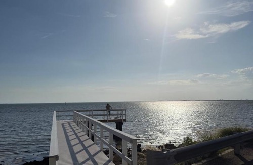 Rocky Point Apartment | This could be your view every night of your stay! Cozy, comfy remodeled condo!